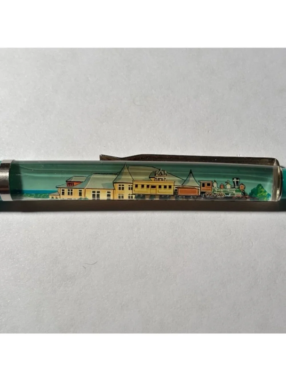 The Depot Duluth Minnesota Floaty Pen Steam Engine Train Moves Station Vintage